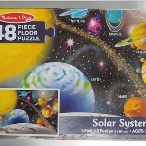 Melissa & Doug Solar System floor puzzle 48 pieces Ages 3+